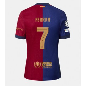 Barcelona Ferran Torres #7 Hemmakläder 2024-25 Kortärmad